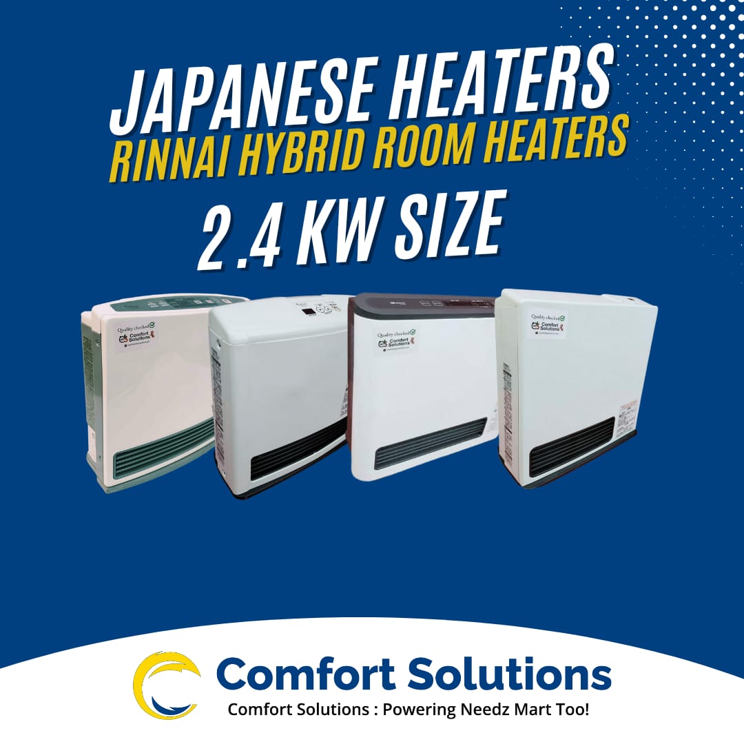 2.4 KW Size Japanese Blower Gas Heaters Price in Pakistan